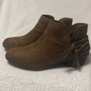 Sugar Tassel Ankle Boots Size 9.5